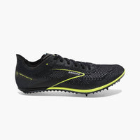 BROOKS Unisex Elmn8 V6 Racing Shoes in black nightlife - women's shoe
