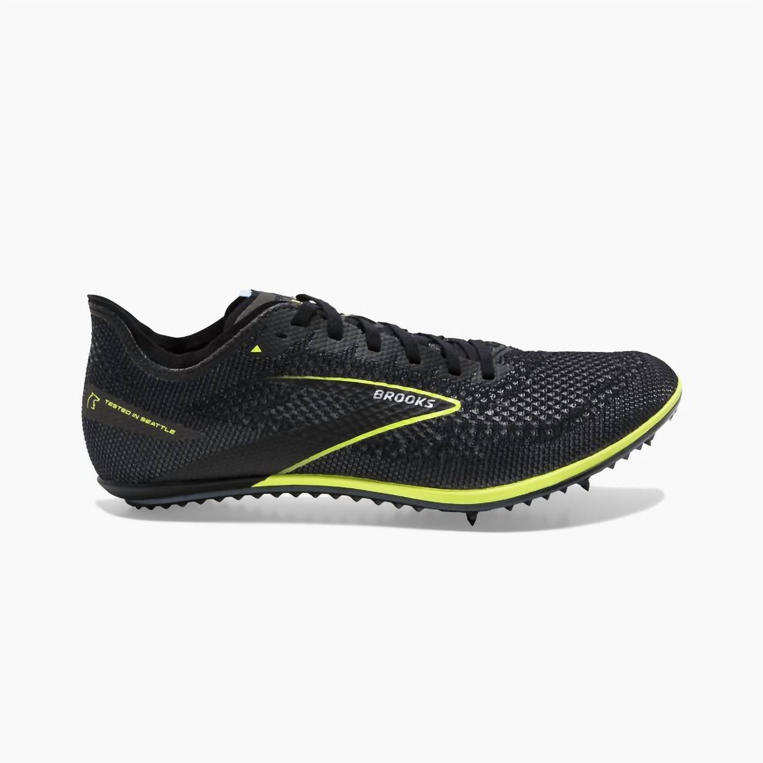 BROOKS Unisex Elmn8 V6 Racing Shoes in black nightlife - women's shoe