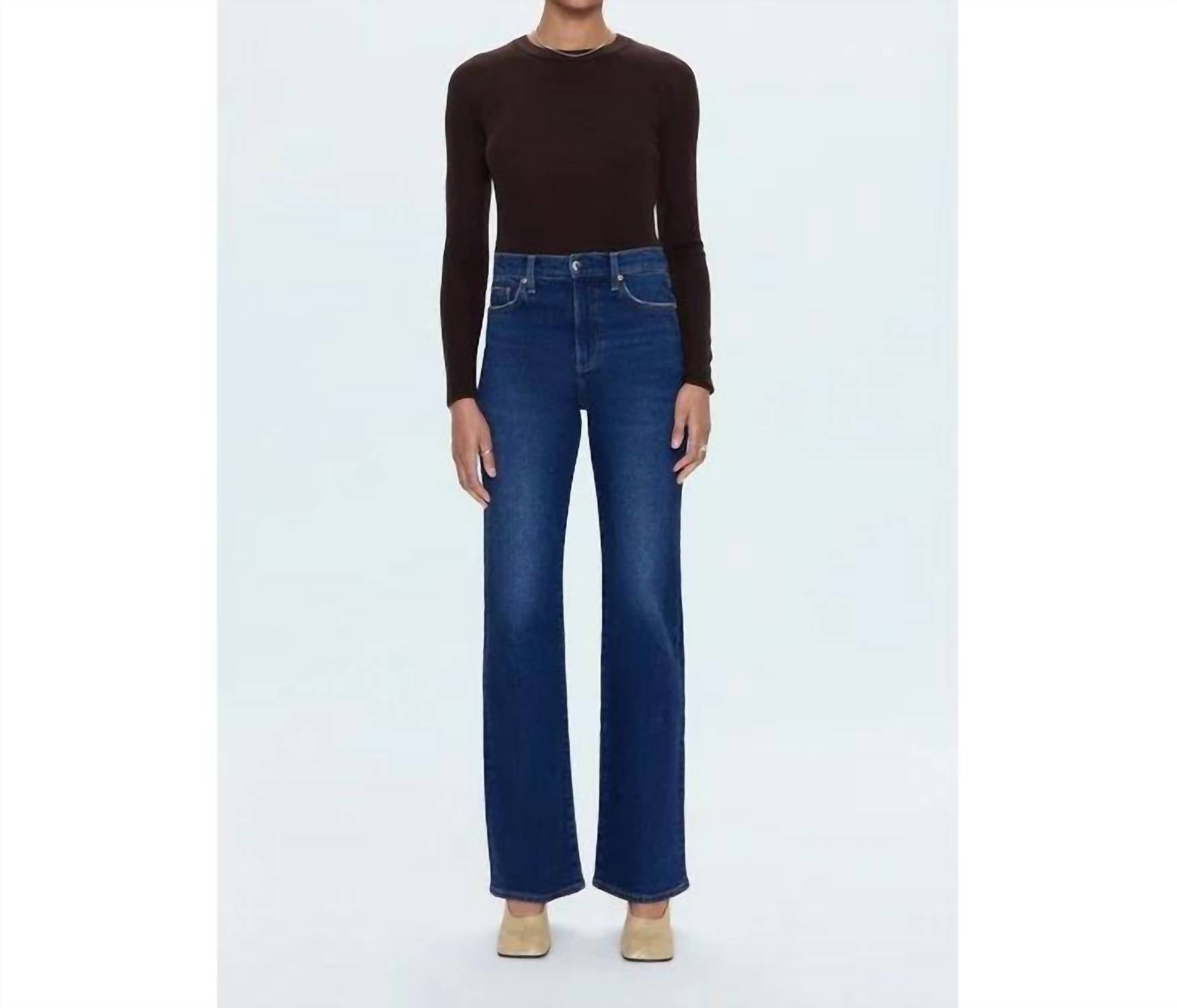 PISTOLA Evie High Rise Slim Boot Jean in penthouse 1 - women's jeans - view 4