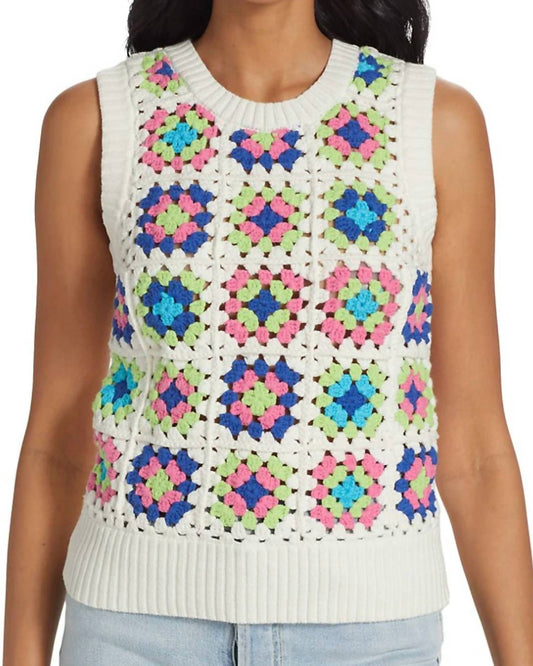 Dh New York - Sleeveless Crochet Vest
