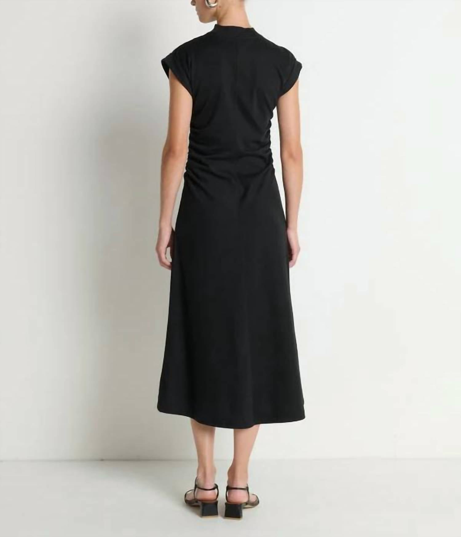 Nation Ltd - Neva Drapey Knit And Form-skimming Dress