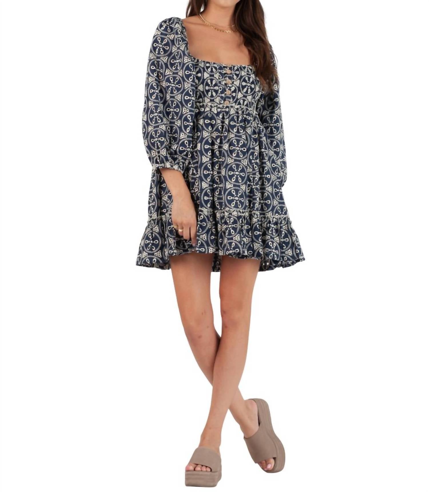 Lucca - Faith Eyelet Dress