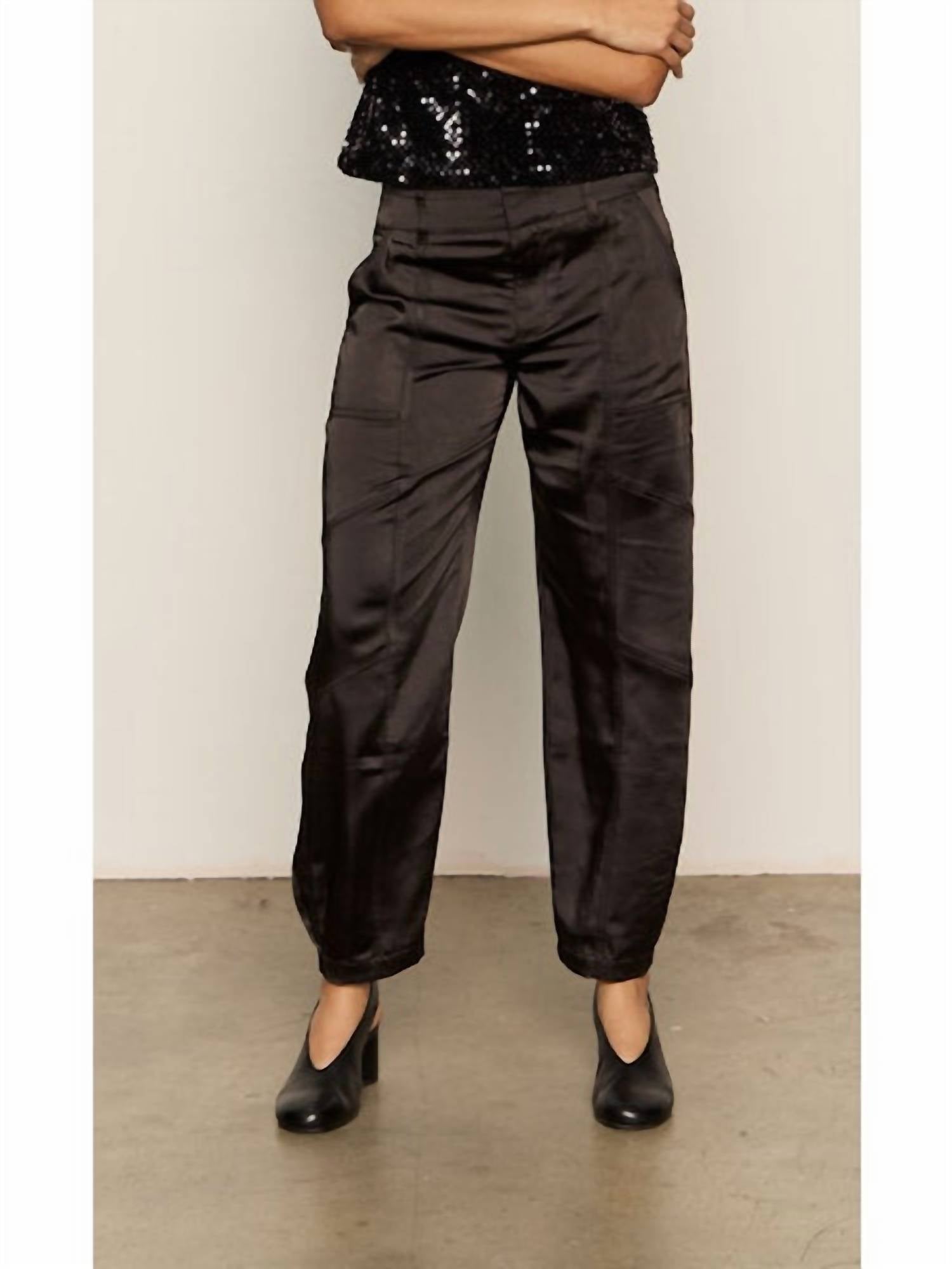 Sanctuary - Sahara Satin Tapered Pant