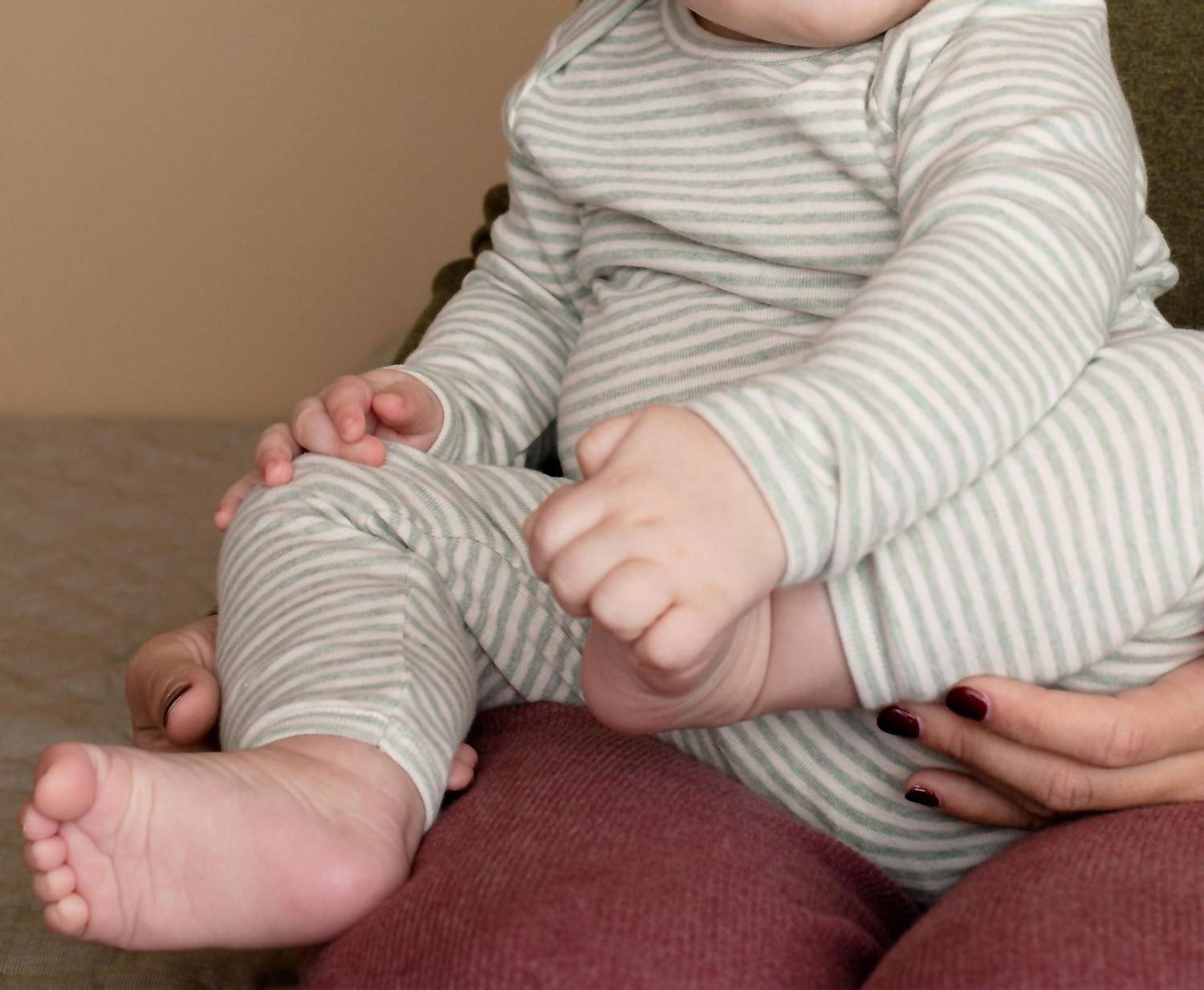 Serendipity Organics - Unisex Kids' Stripe Leggings