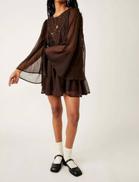 Free People - Sunshine Of Love Mini Dress