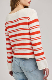 Gentle Fawn Angie Sweater in grenadine stripe - women's sweater - view 4