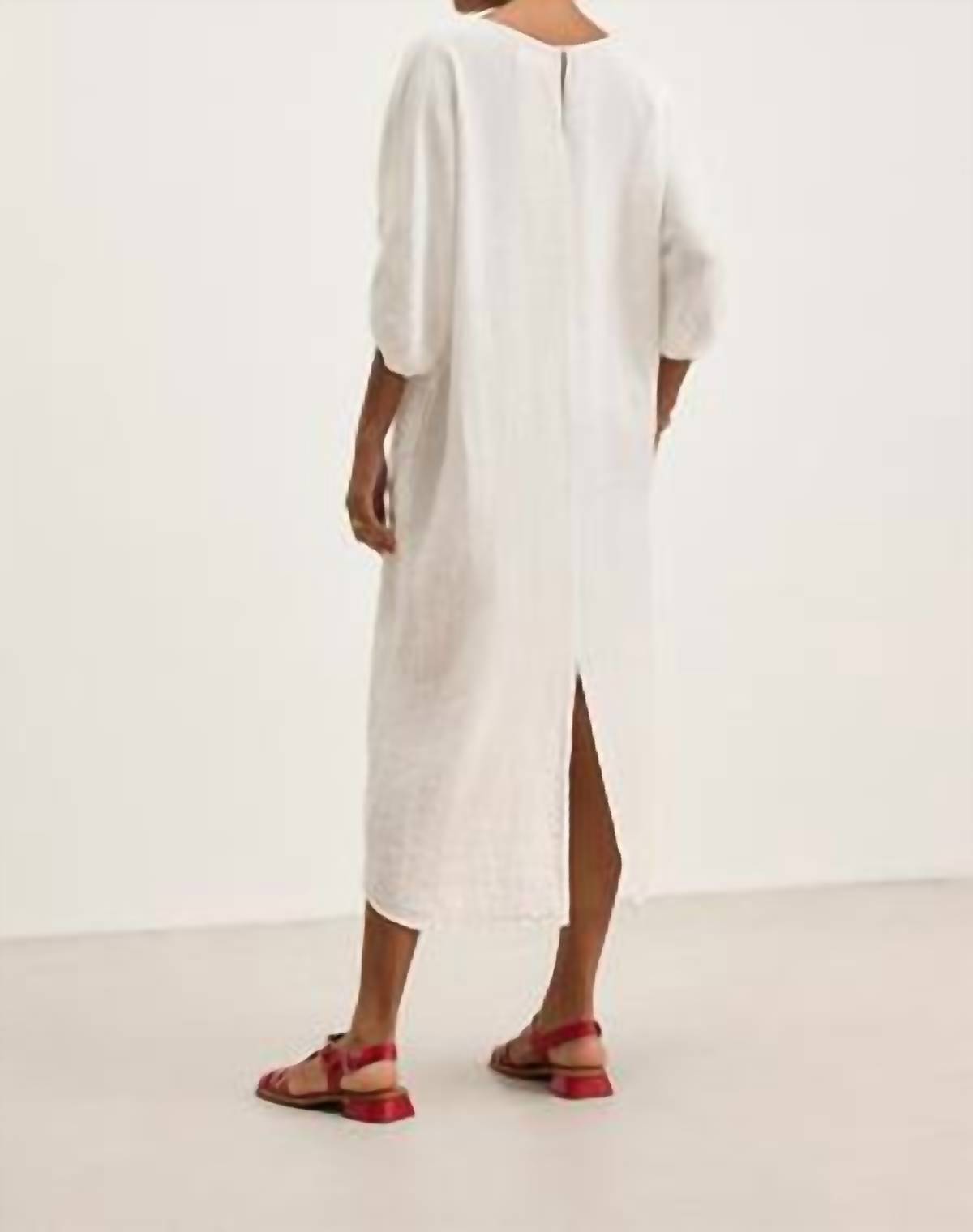 Velvet By Graham & Spencer - Carmen Linen Midi Dress