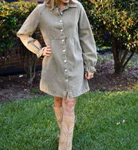 So Me - Olivia Shirt Dress