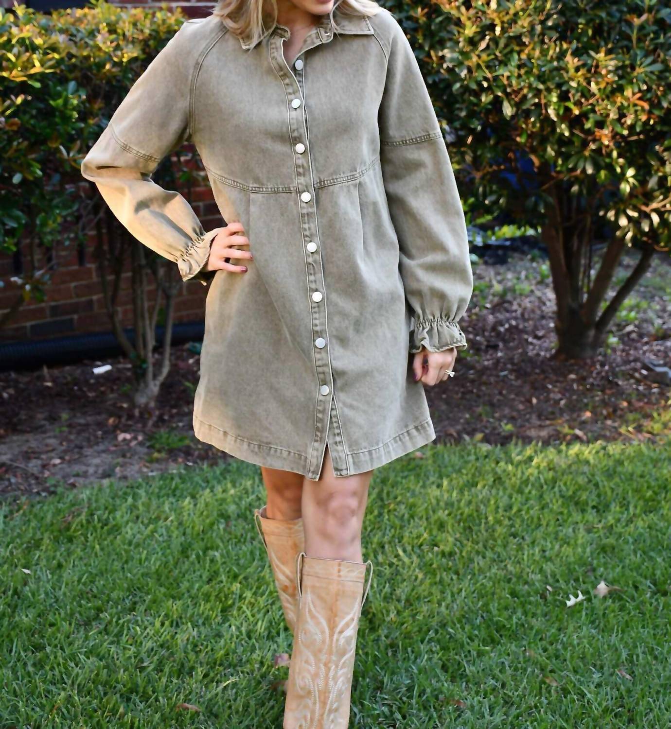 So Me - Olivia Shirt Dress