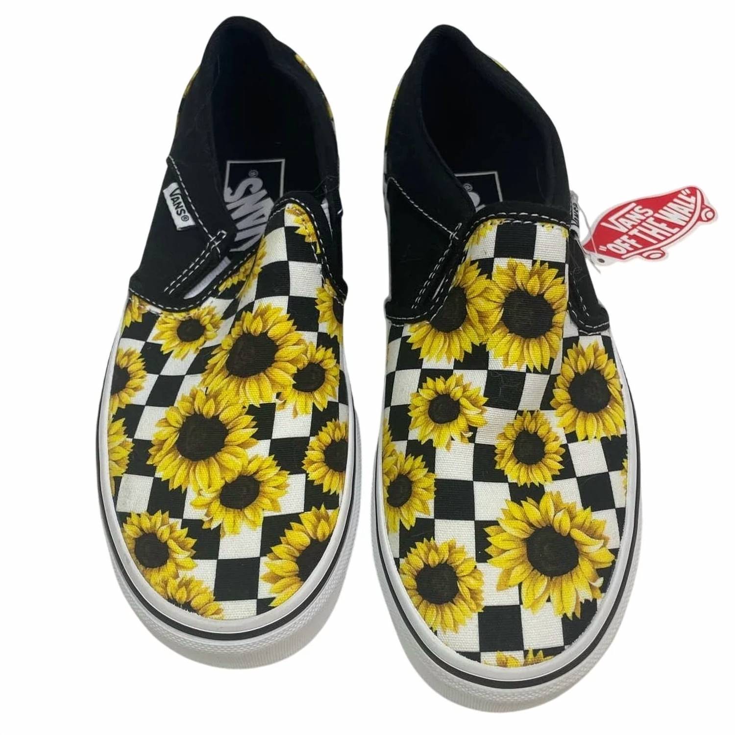 Vans - Women's Customs Sunflowers Classic Loafer Shoes