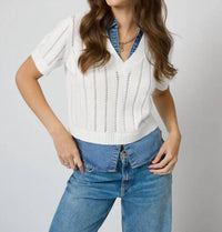 Central Park West - Kendall Tencel Twofer Blouse