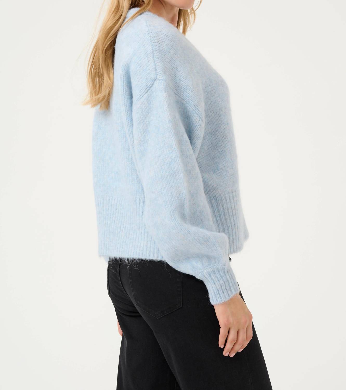 Kaffe - Katrina V-neck Casual Fit Pullover Sweater