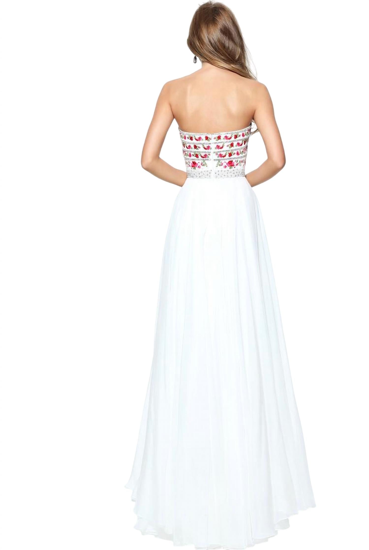 Sherri Hill - Chiffon A-Line Prom Dress