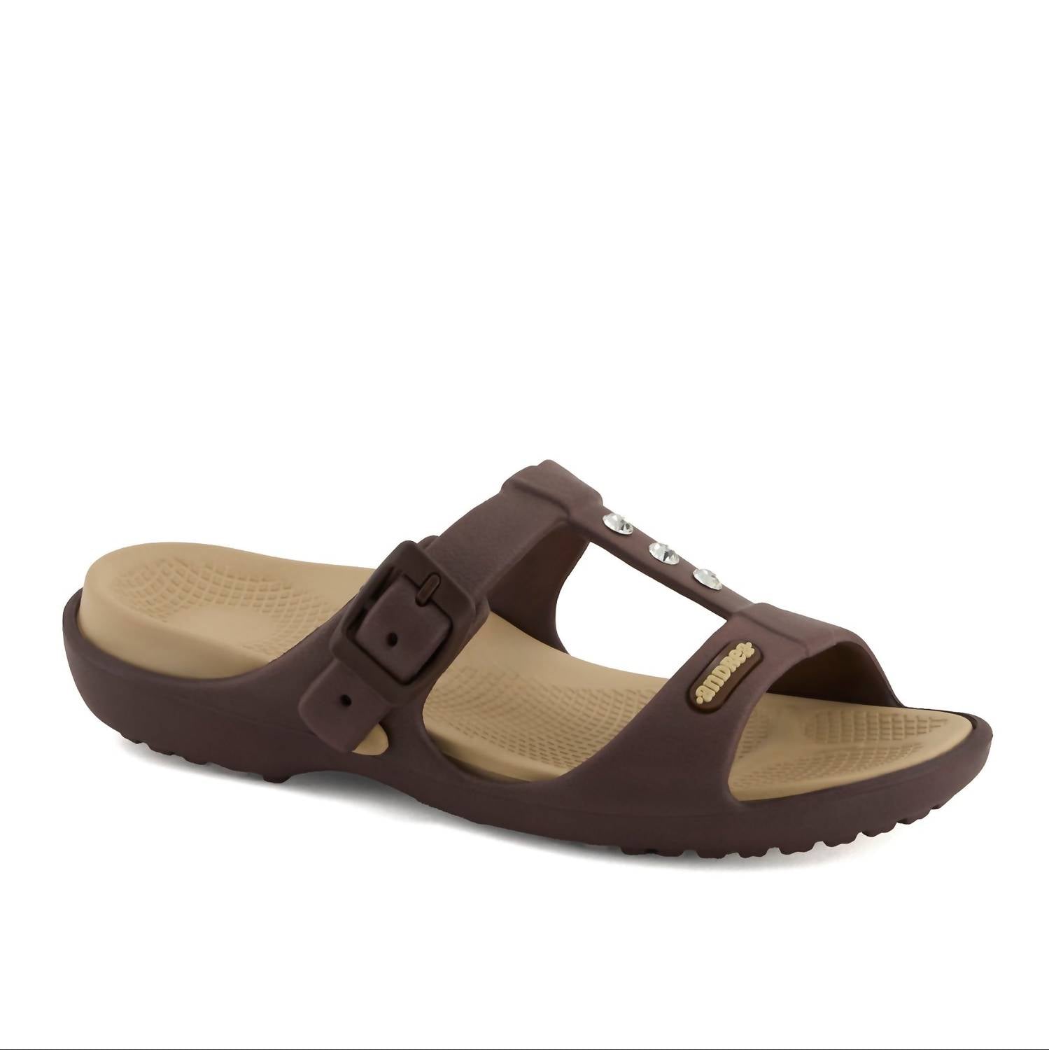 Andrea Women's Casual Sandal in brown - women's sandal