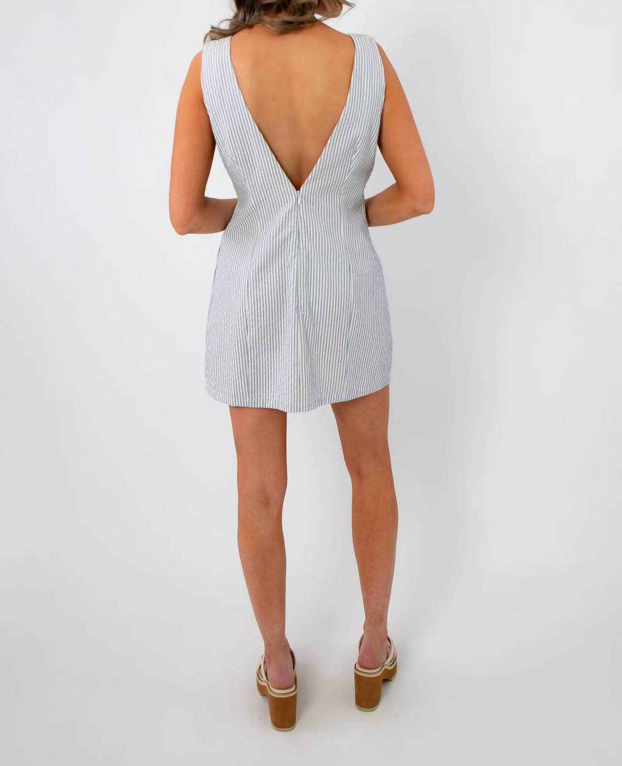Bailey Rose - Palmetto Stripe Mini Dress