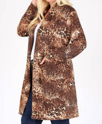 Emetla - Leopard Print Cardigan