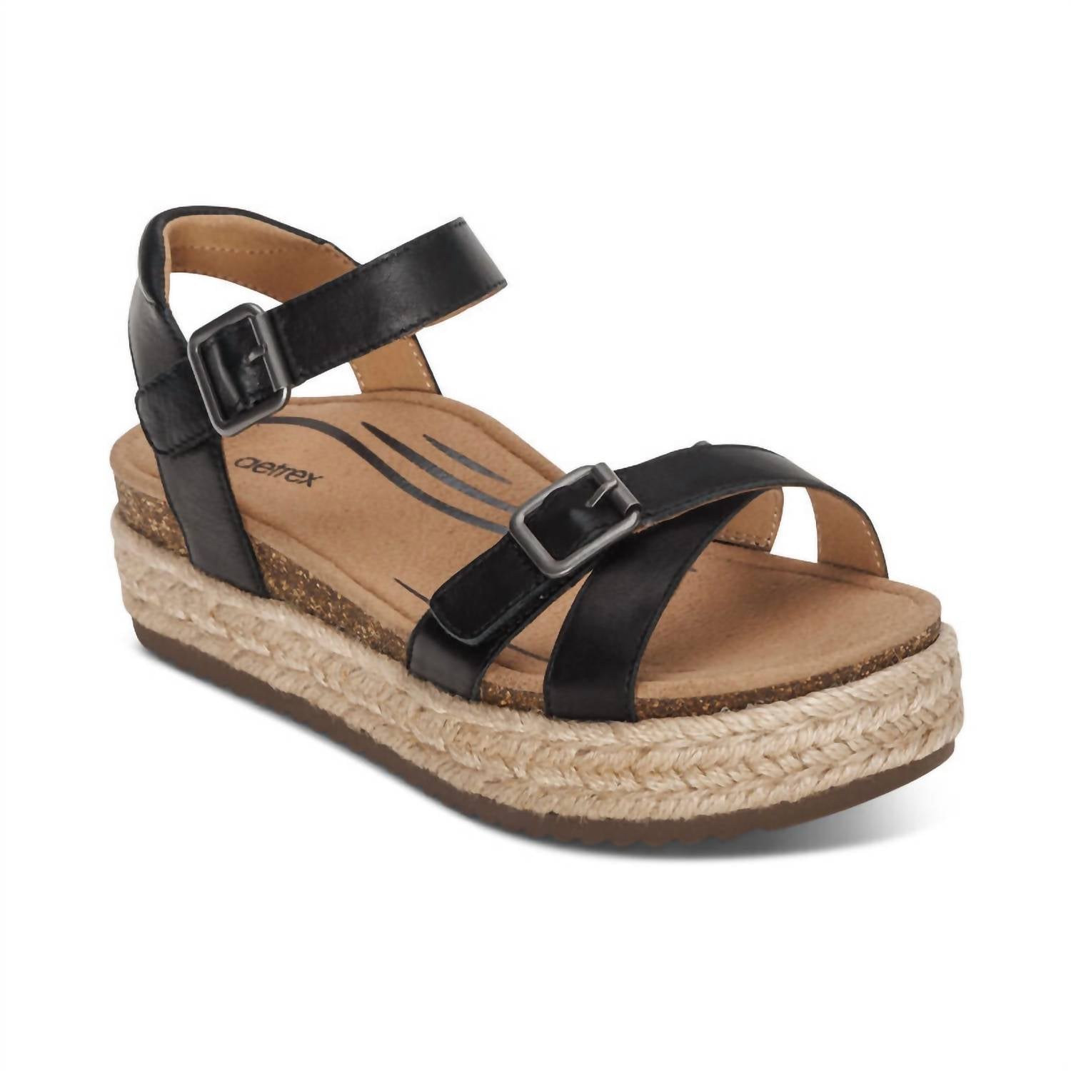 Aetrex - Women's Paula Arch Support Platform Sandal