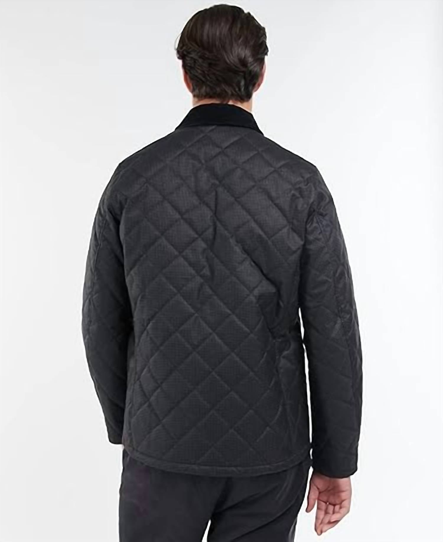 Barbour - Checked Herron Quilted Jacket