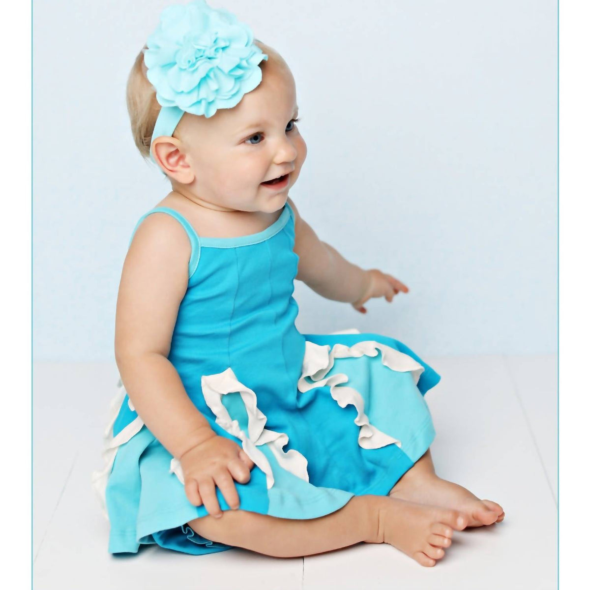 Lemon Loves Layette - Baby Girls Amelia Twirl Dress