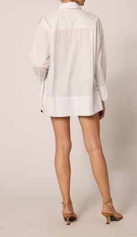 Cleobella Bestsabe Blouse in white - women's blouse - alternate view