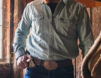 Montana Silversmiths - Men's Gadsden Don't Tread On Me Belt Buckle