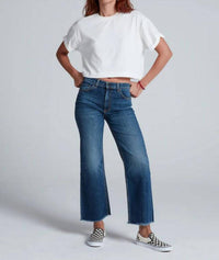 Askk Ny - Crop Wide Leg Jeans