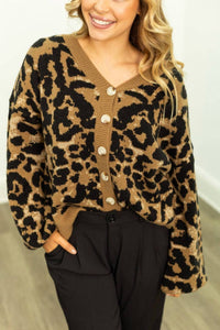 Grace + Emma - Cropped Cardigan Sweater