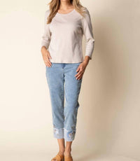 Habitat - Cozy Rib Crew Neck Long Sleeve Tee