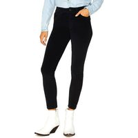 Sanctuary Social Standard Skinny Corduroy Pants in black - women's pants
