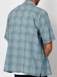 Folk - Gabe Jacquard Floral Shirt
