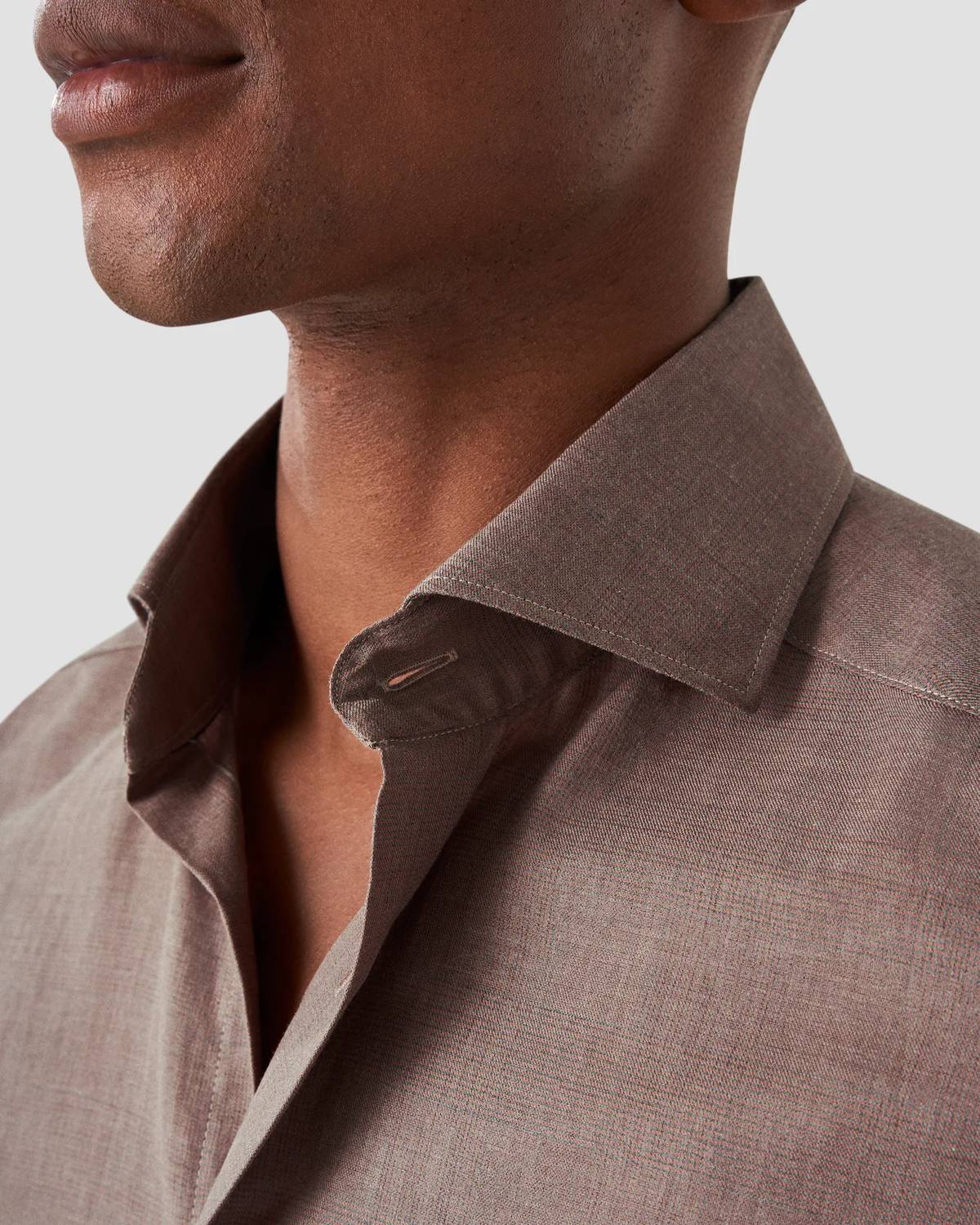 Eton - Wrinkle-free Flannel Shirt