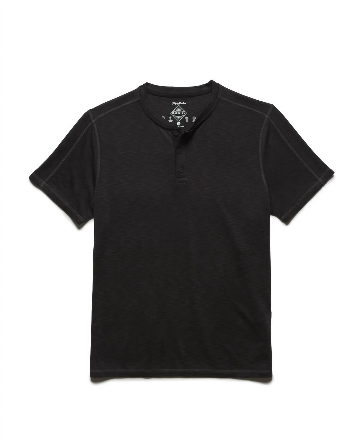 Flags & Anthem - Madeflex Momentum Slub Performance Henlsey Tee