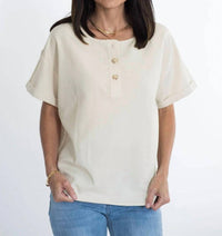 Wishlist - Mccarty Short Sleeve Blouse