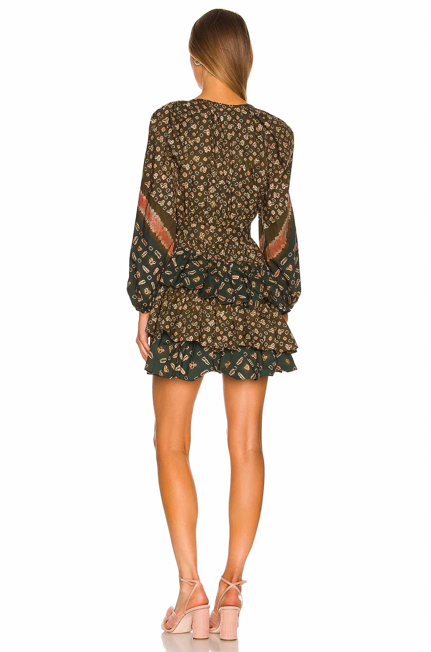 Ulla Johnson - Pre-loved Miranda Dress With Puff Shoulders And Belted Waist