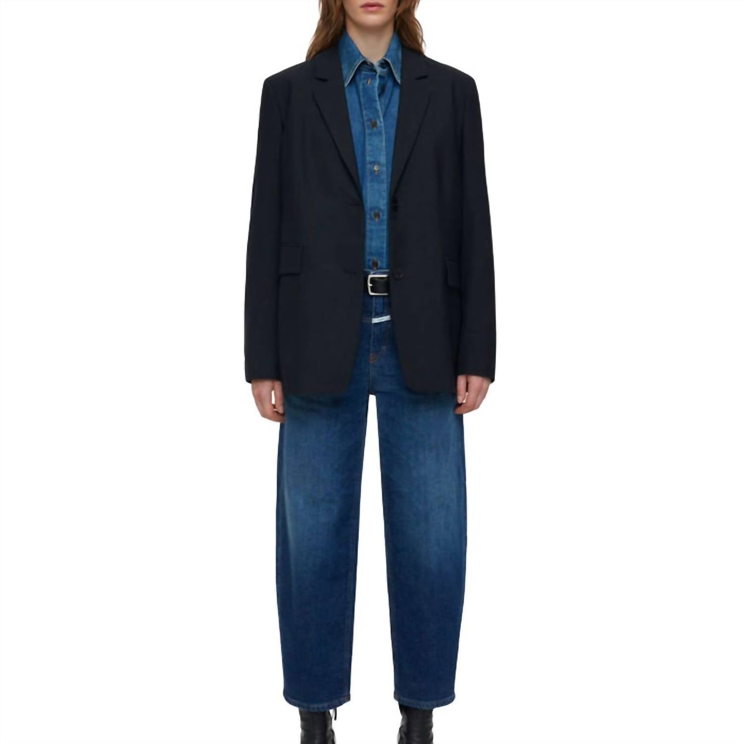 CLOSED Women's Stove X Jeans in dark blue - women's jeans - alternate view