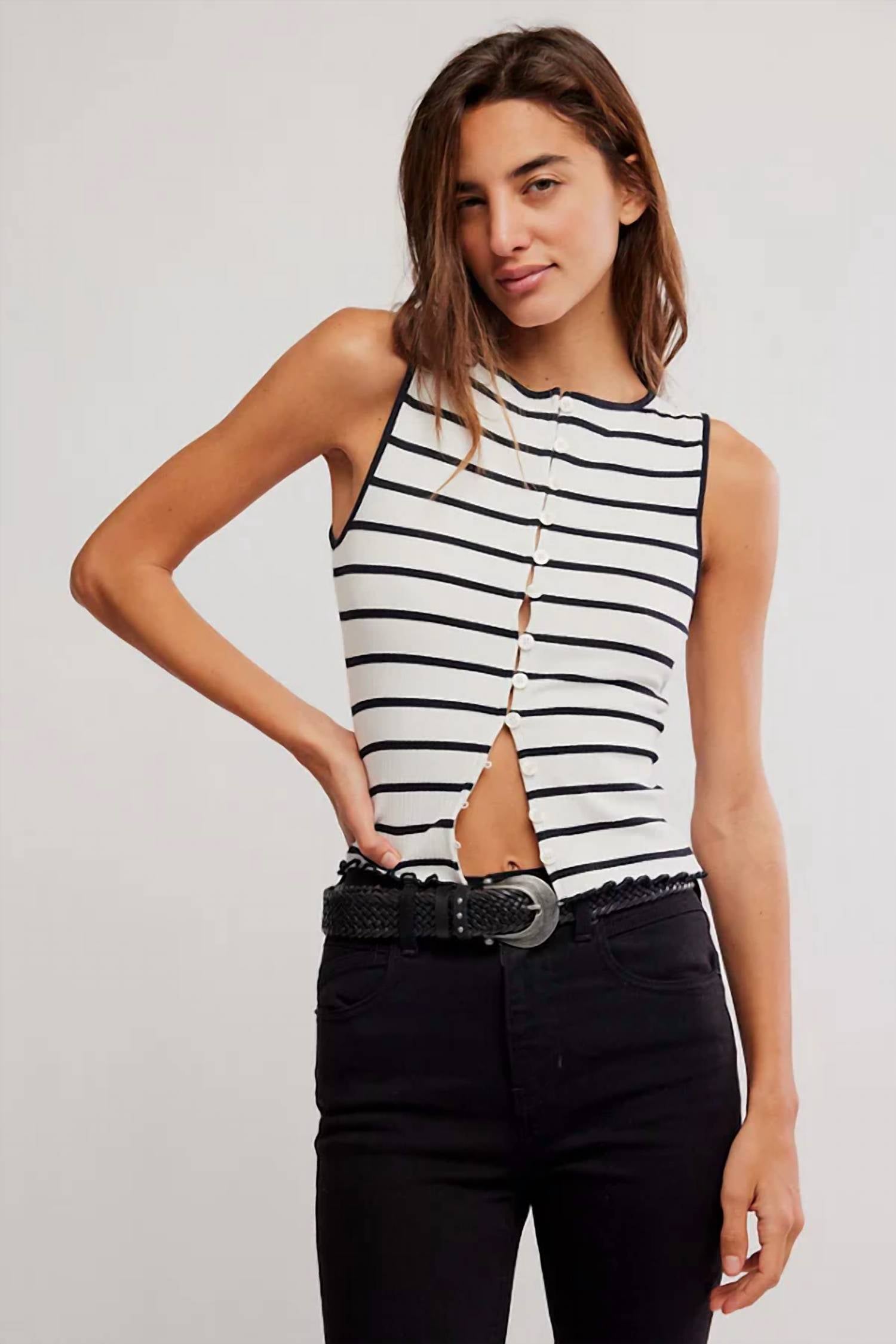 Free People - Tilly Striped Tank Top