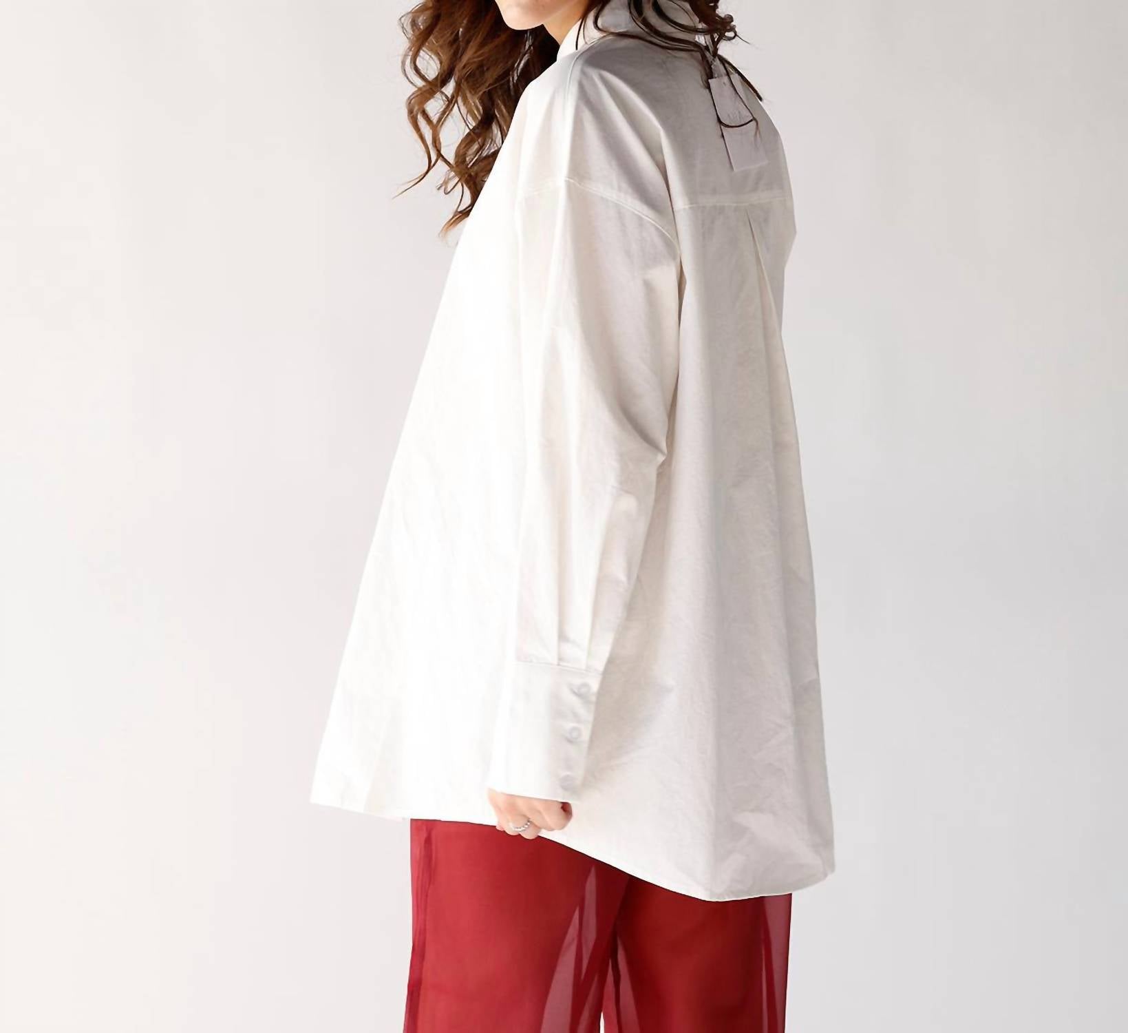Nia - Dahlia Button Up Shirt