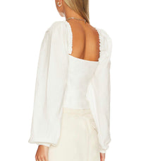We Wore What - Ruched Cup Top