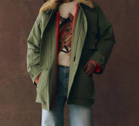 The Great. - Quilted Liner Parka Jacket