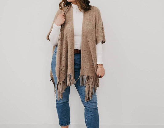 Pretty Simple - Prince Paisley Knitted Shawl Wrap