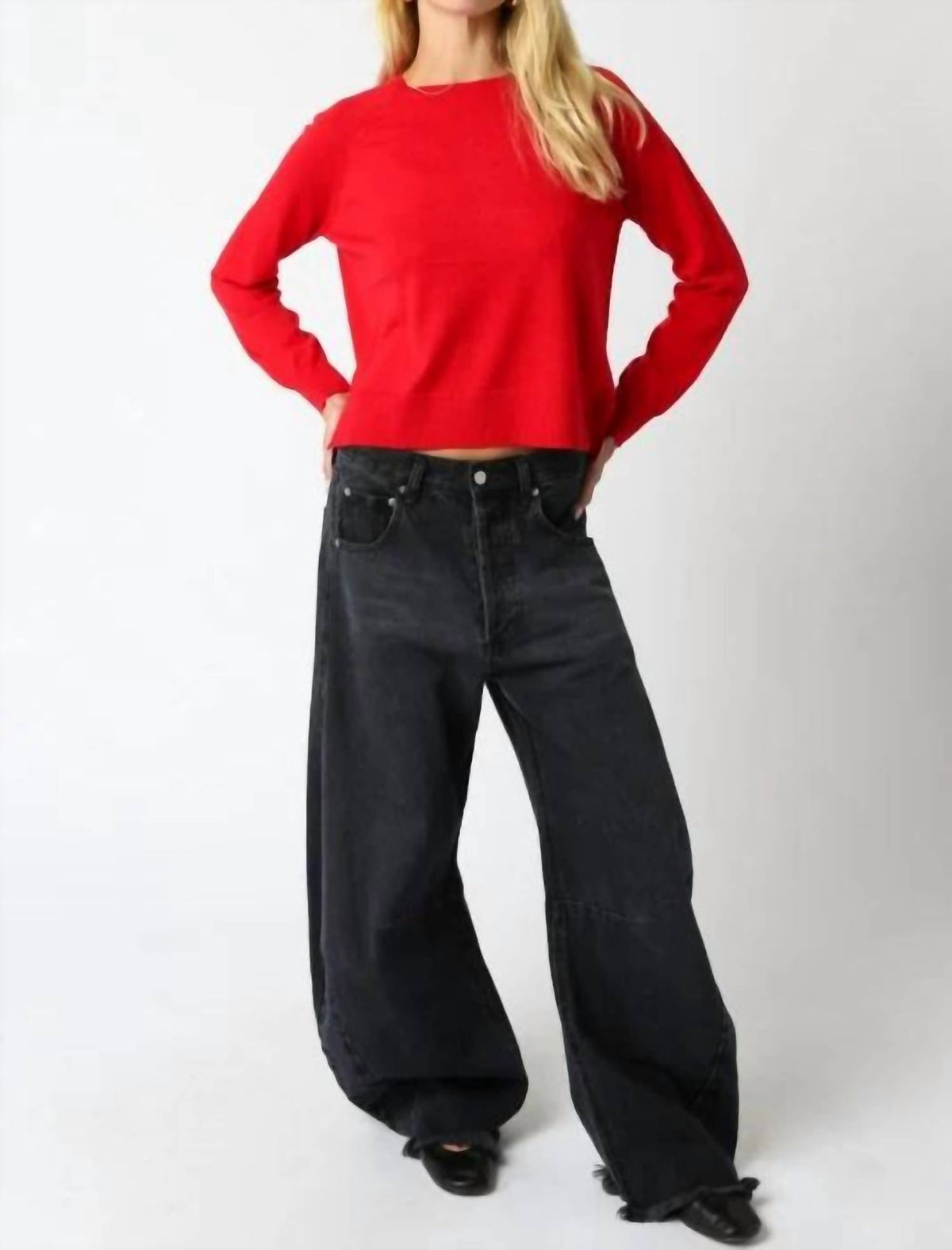 Olivaceous - Leann Classic Lightweight Sweater