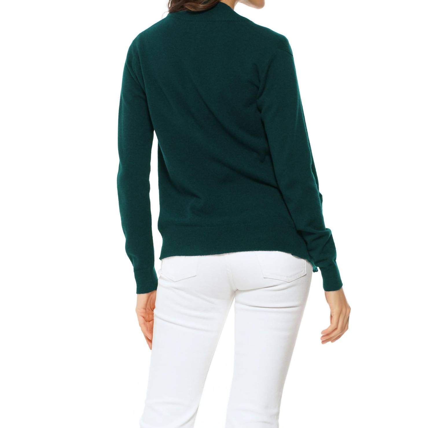 Monticelli Cashmere - Women's Pure Cashmere Zip Cardigan