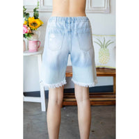 Veveret - Elastic Waist Sweat Shorts
