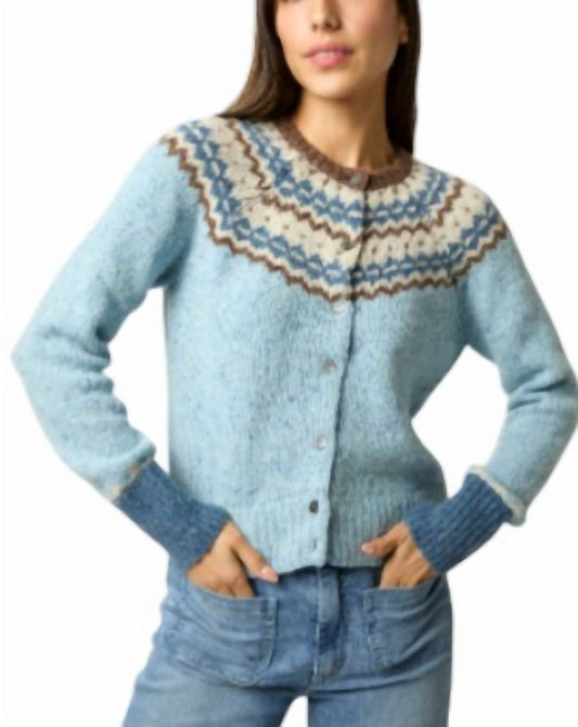 Ann Mashburn - Marge Fair Isle Cardigan