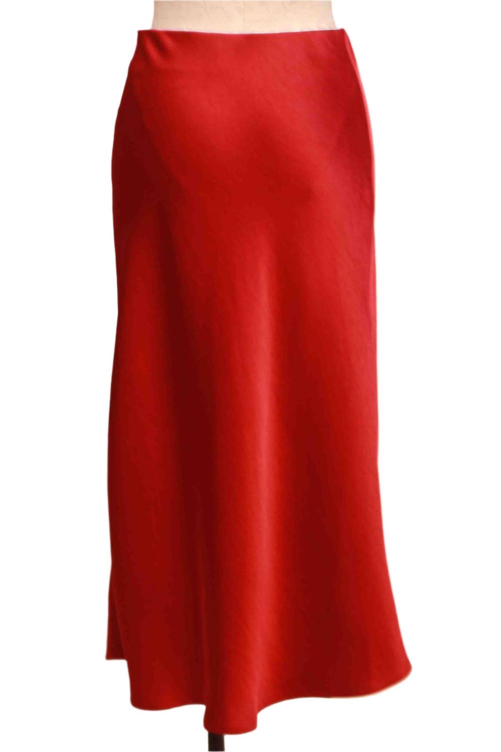 Fifteen Twenty - Women's Satin Brielle Midi Skirt