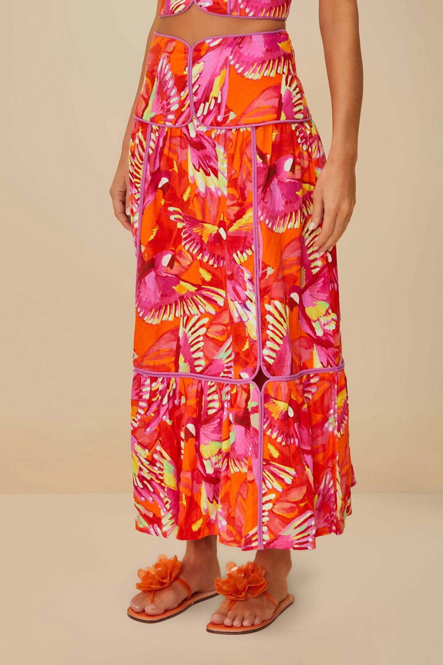 Farm Rio - Framed Skirt