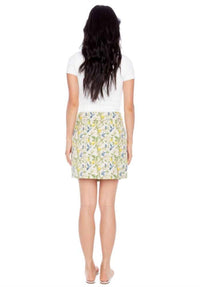 I Love Tyler Madison Shira Asymetric Skort in birdy - women's shorts - detail view