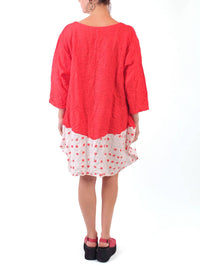 Dress To Kill - Crush Mix Dot Bell Tunic Dress