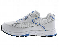 DREW Women's Athena Athletic Shoes in white blue - women's shoe - alternate view