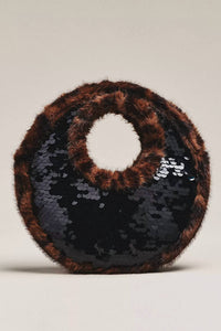 Dolce Vita Women's Felipa Bag in black multi sequin - women's bag - detail view